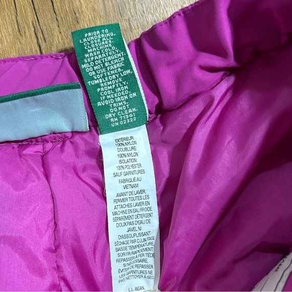 L.L. Bean Magenta Snow Pants size 18 Junior - Picture 6 of 16